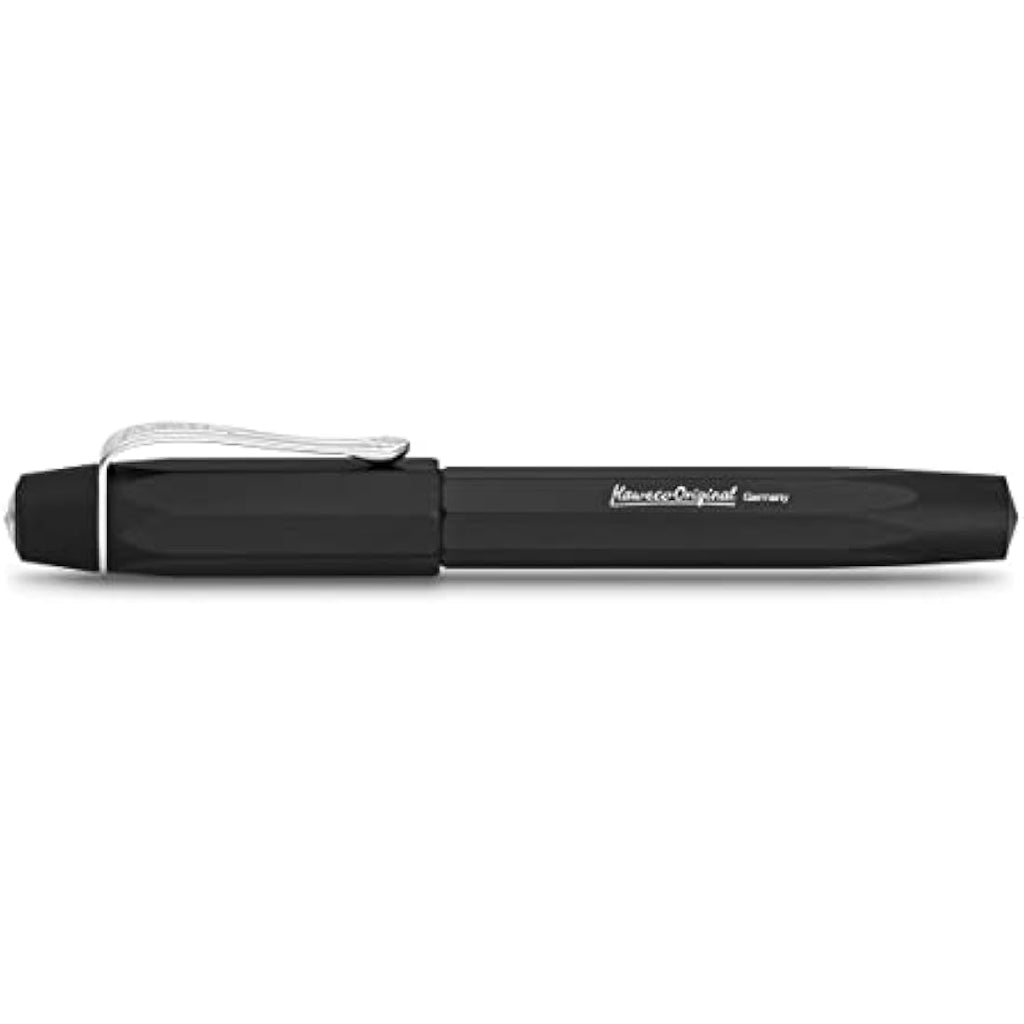 Kaweco Original 250 Fountain Pen – Black Chrome Aluminium – Medium Nib