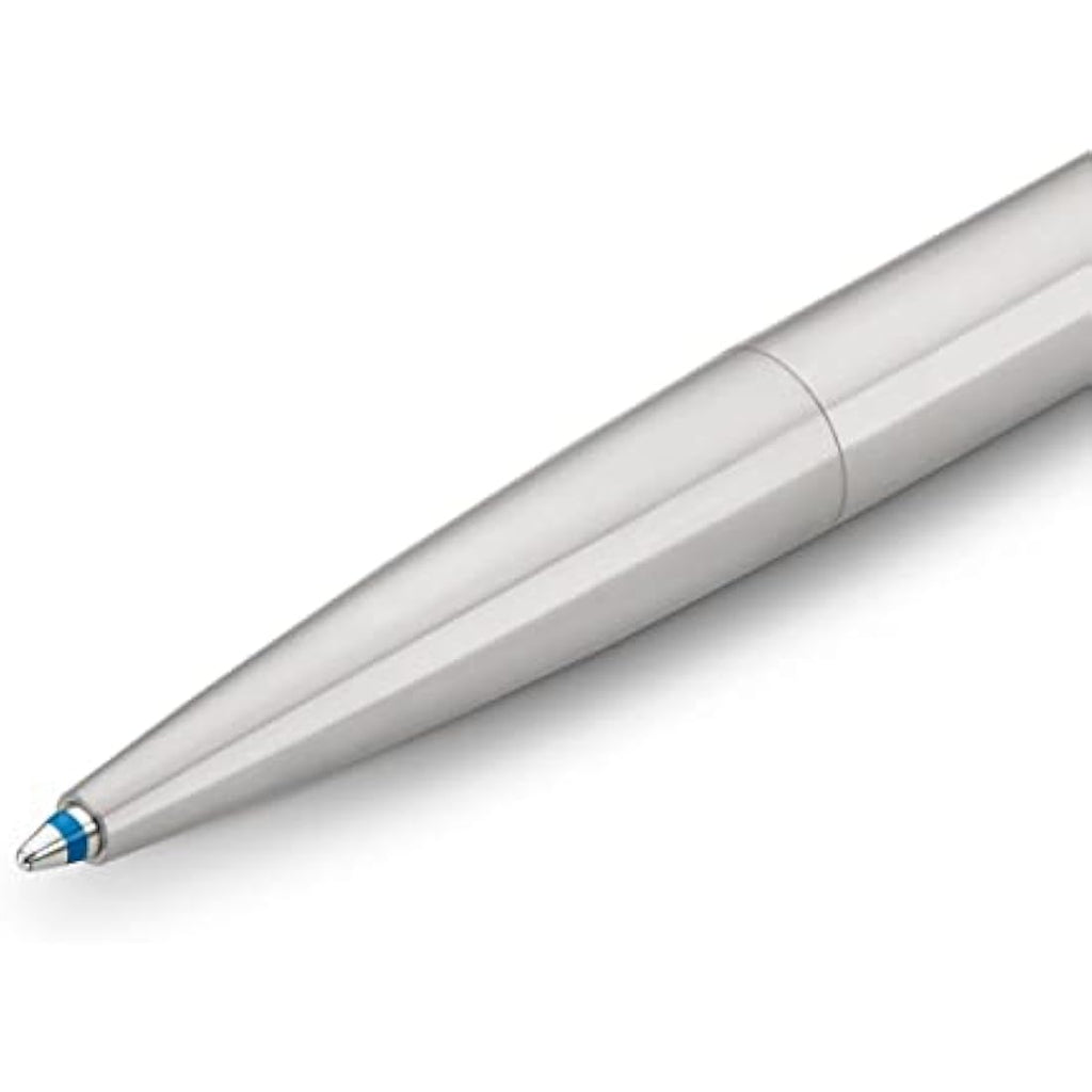 Kaweco Liliput Silver Ballpoint Pen – Compact Metal Retractable Pen