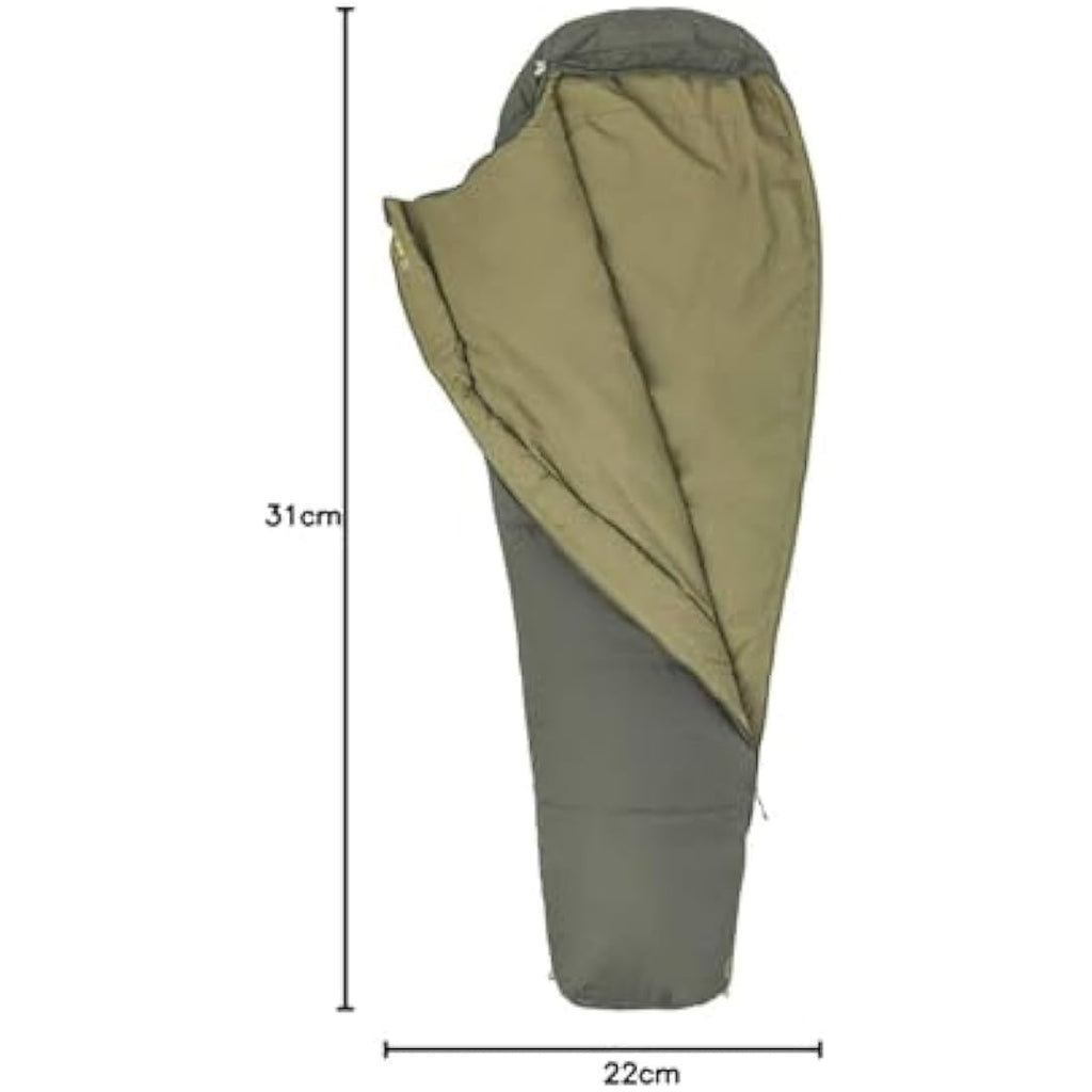 Marmot Nanowave 35 Mummy Sleeping Bag – 3-Season Synthetic Insulation