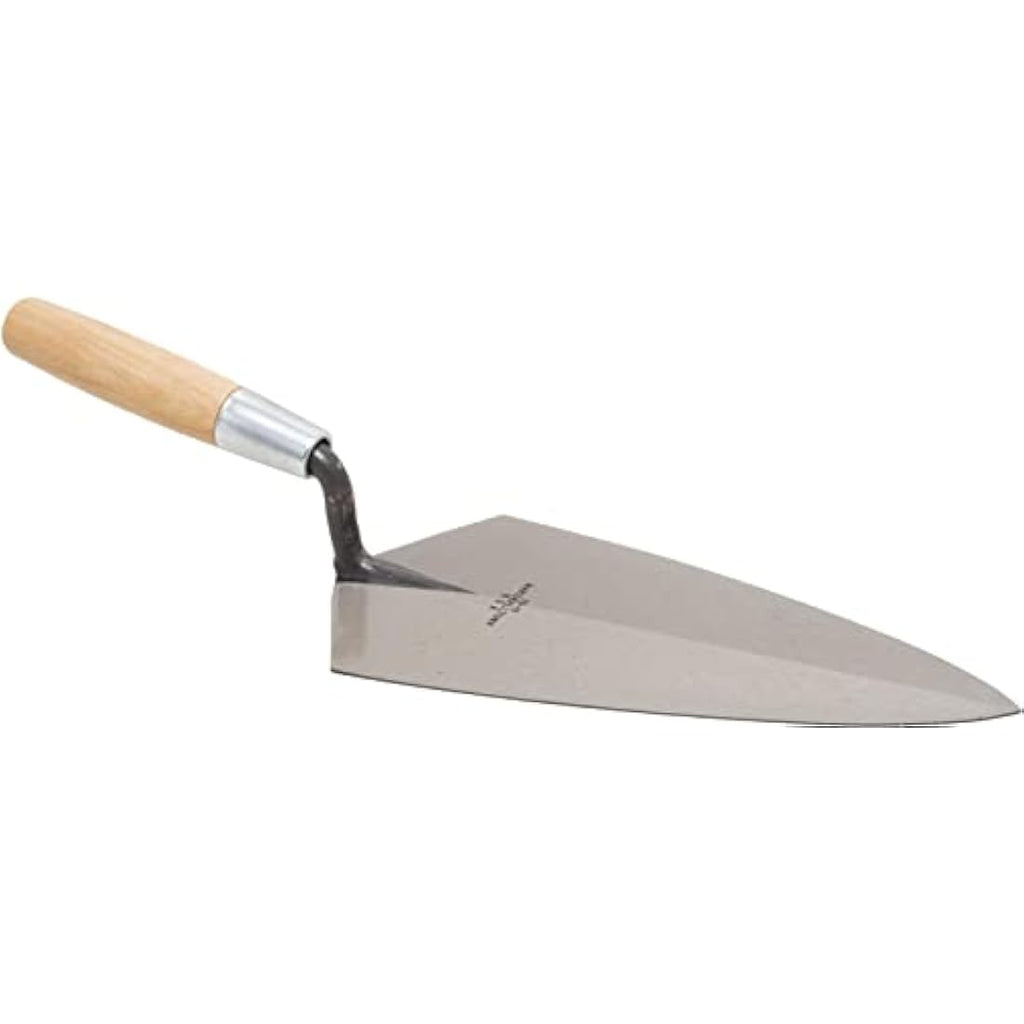 Marshalltown 19 Brick Trowel – 11in Forged Steel with Hardwood Handle