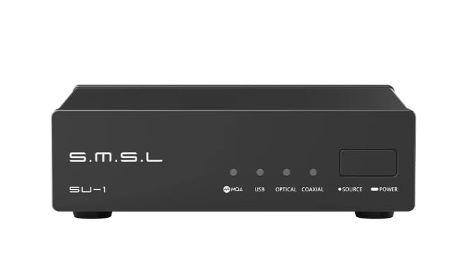 S.M.S.L SU-1 Hi-Res Audio DAC – MQA Decoder with AK4493S Chip
