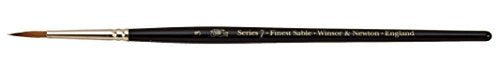 Winsor & Newton Series 7 Kolinsky Sable Watercolor Brush, Size 3