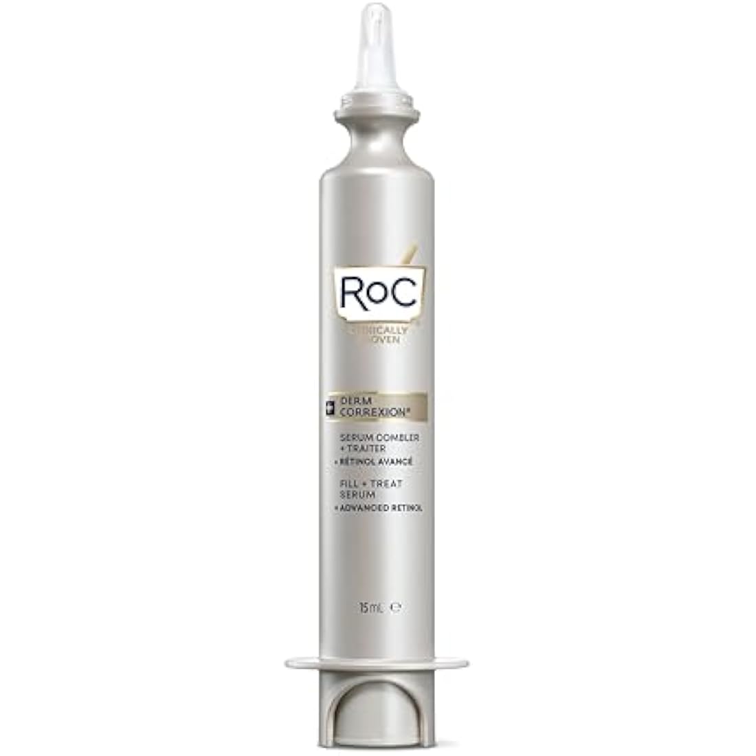 RoC Derm Correxion Retinol Serum – Wrinkle Filler with Hyaluronic Acid