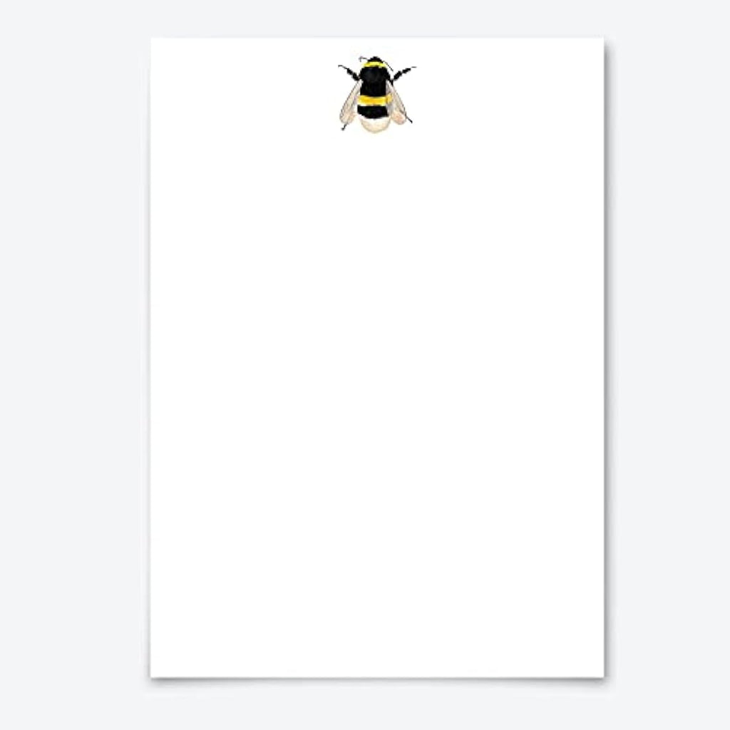 Me Loovely Bumble Bee Stationery Set - A5 Letter Paper & Notecards, 60pc