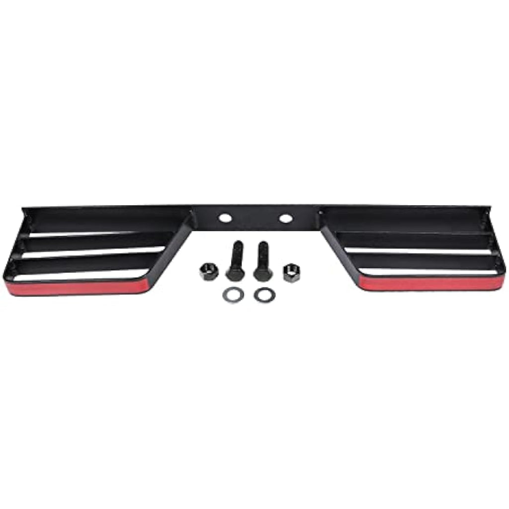 Heavy Duty Double Rear Towbar Step for Vans & 4x4s - Black