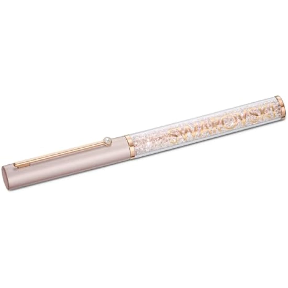 Swarovski Crystalline Gloss Ballpoint Pen – Pink Rose Luxury Stationery