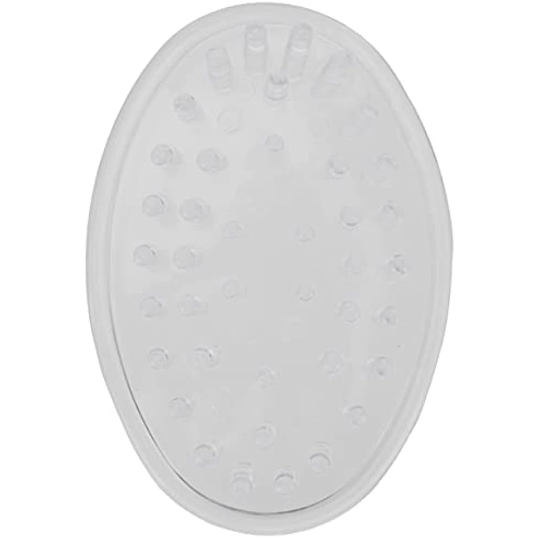 iDesign Oval Soap Dish Set of 3 – Clear Plastic Soap Holder for Bathroom