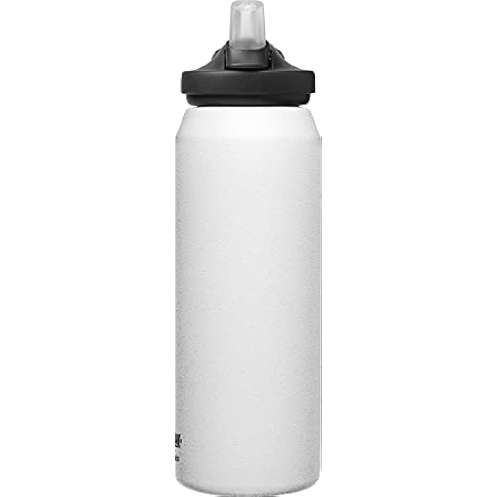 CamelBak Eddy+ LifeStraw 1L Filtered Water Bottle – White Stainless