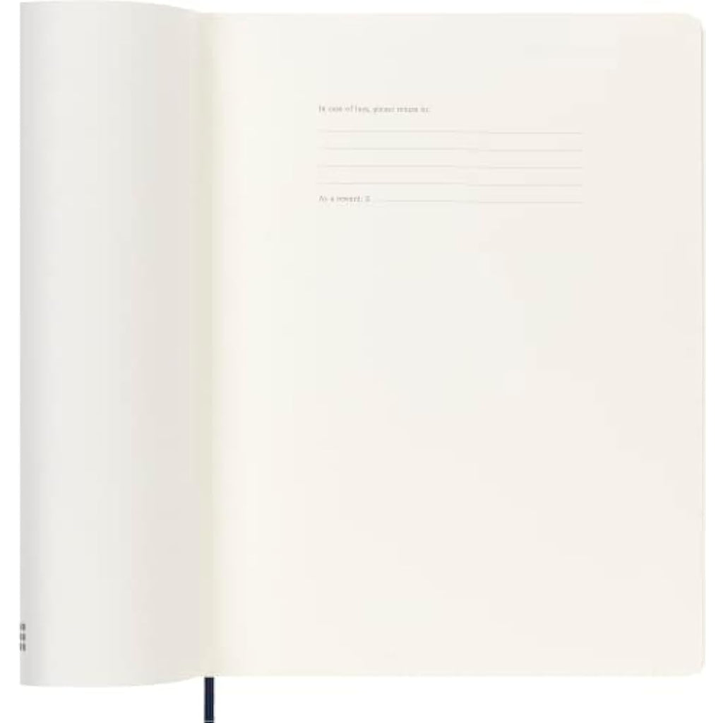 Moleskine 2024 Weekly Agenda | XL Soft Cover Planner – Sapphire Blue