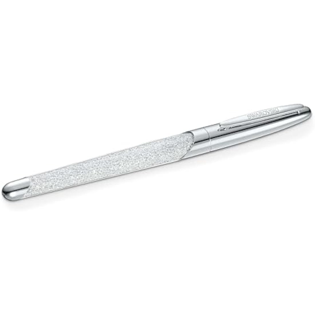 Swarovski Crystal Nova Rollerball Pen – Chrome-Plated Silver Metal