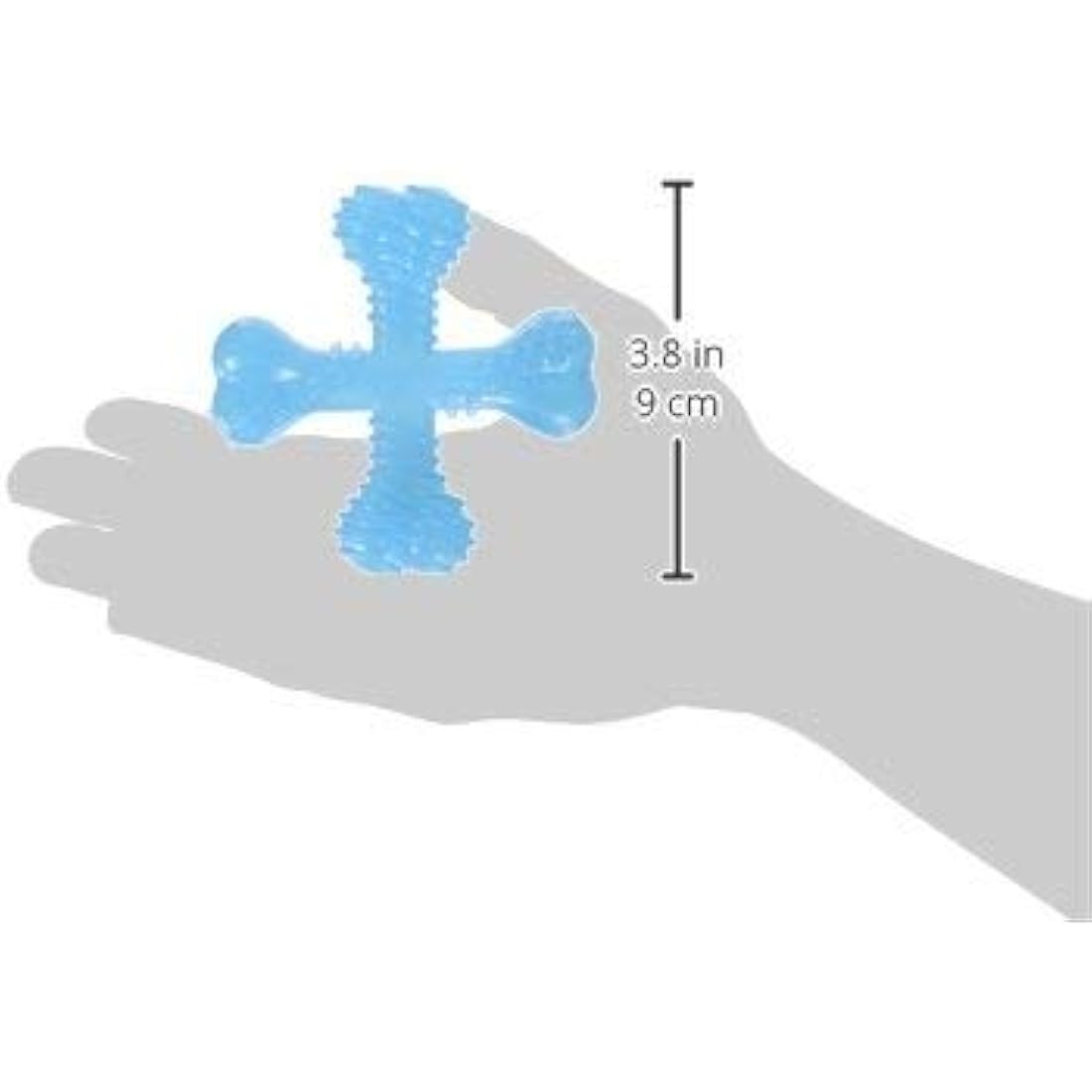 Nylabone Puppy Teething X Bone Dental Chew Toy - Beef Flavor, XS