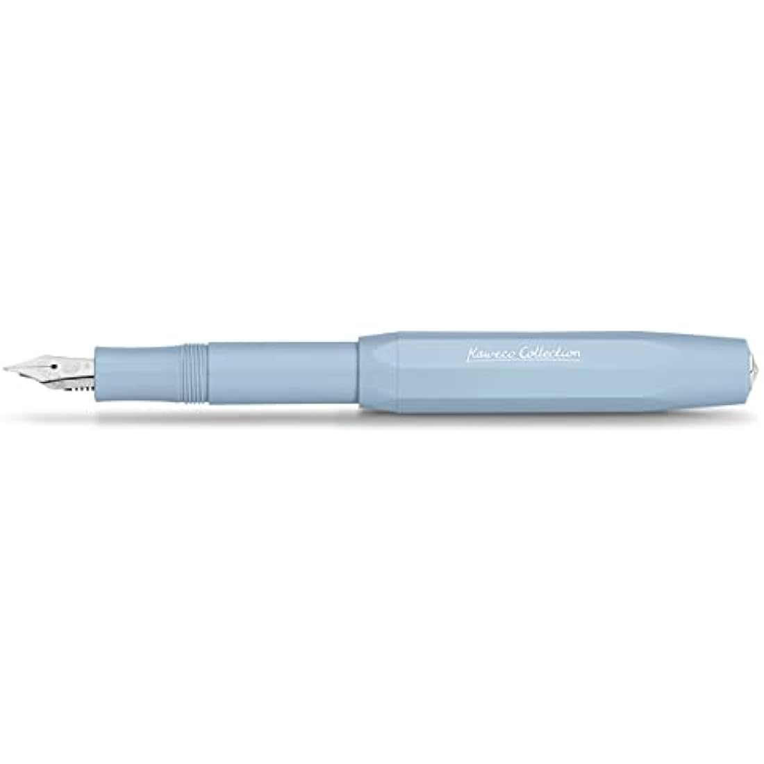 Kaweco Sport Fountain Pen - Mellow Blue - Broad Steel Nib Pocket Pen