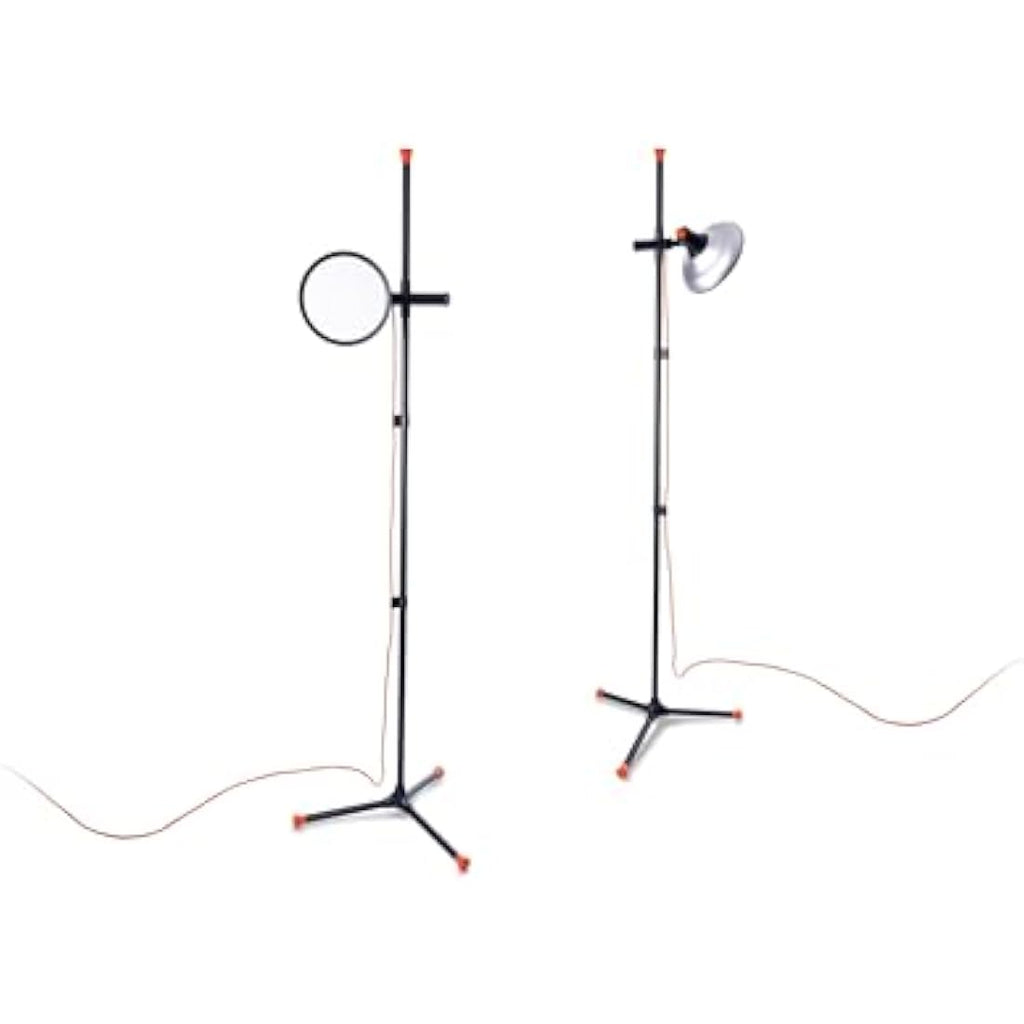 Daylight Artist Studio Lamp 2 – 6000 Lux LED Floor Lamp, 95+ CRI, Black