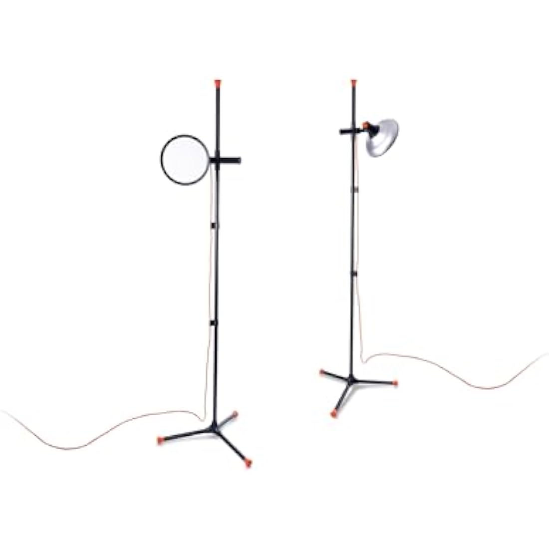 Daylight Artist Studio Lamp 2 – 6000 Lux LED Floor Lamp, 95+ CRI, Black
