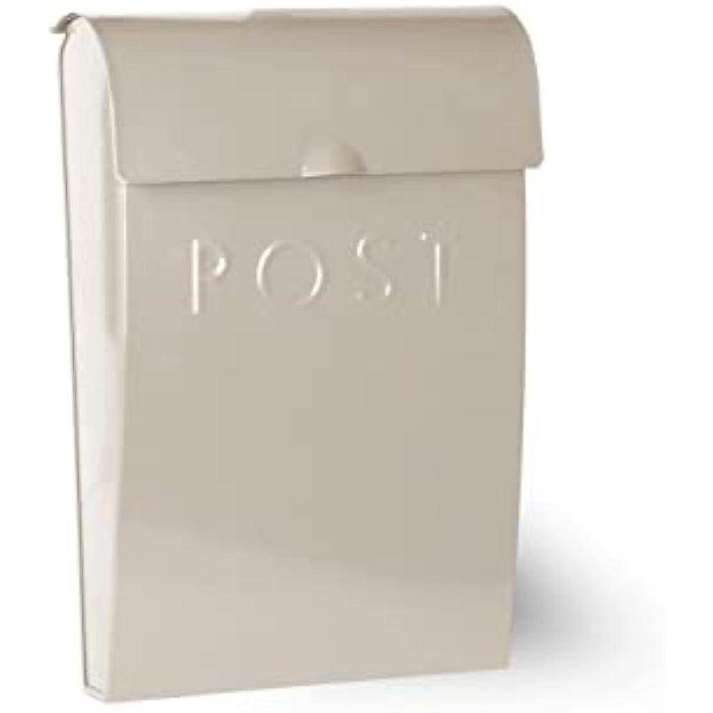Garden Trading Wall Mounted Post Box – Lockable Steel Letterbox