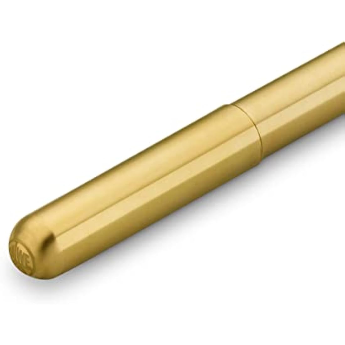 Kaweco Liliput Brass Ballpoint Pen – Minimalist Pocket Pen with Cap
