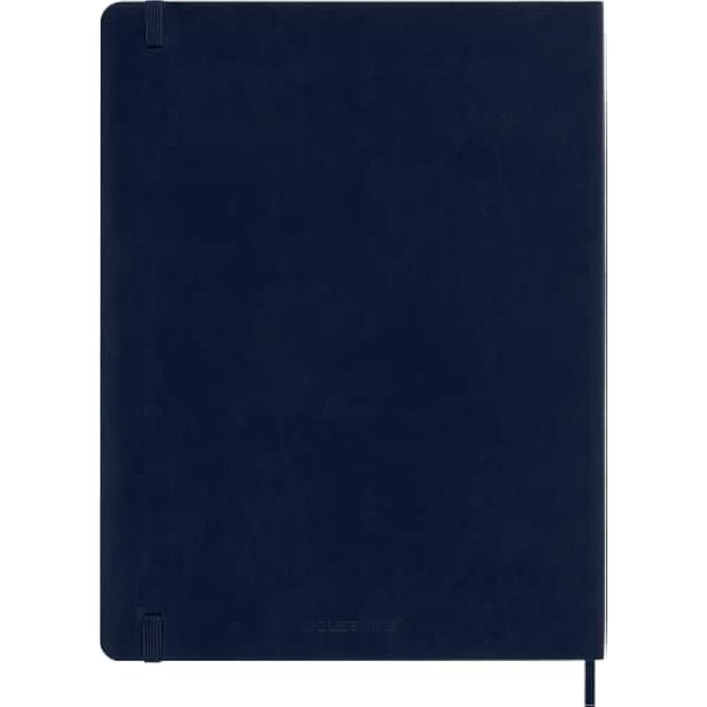 Moleskine 2024 Weekly Agenda | XL Soft Cover Planner – Sapphire Blue