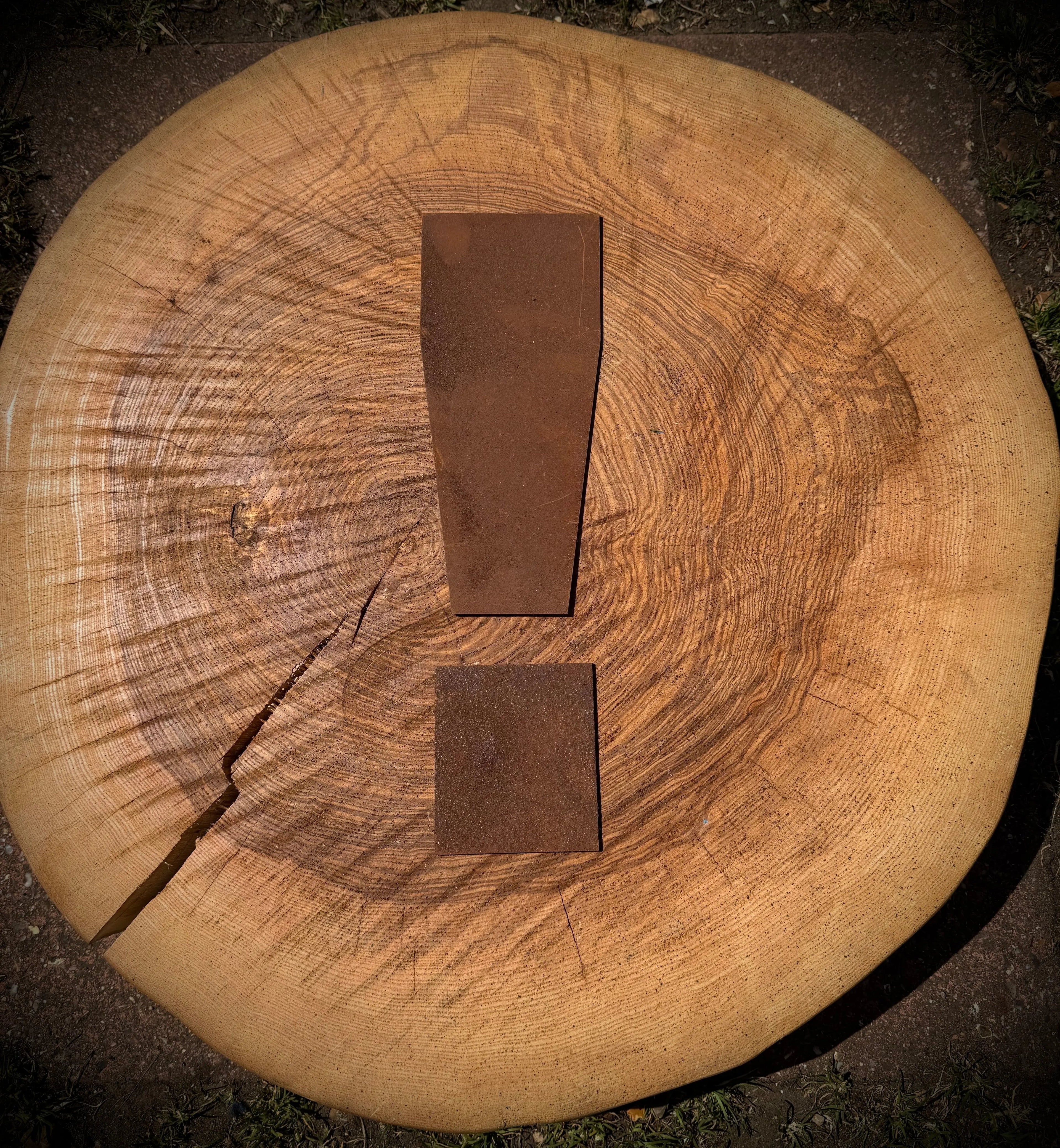 12-Inch Rusty Metal Letters by Rustic Warehouse Norfolk | Industrial Signage