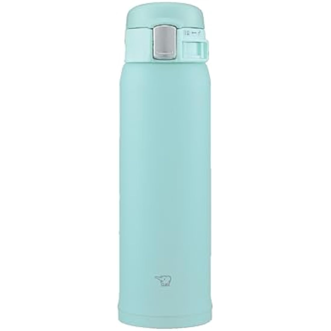 Zojirushi Stainless Steel Mug - 16.9 fl oz One-Touch Water Bottle, Mint Blue