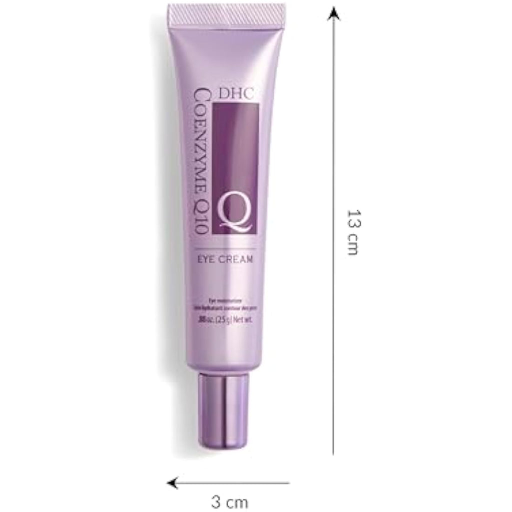 DHC CoQ10 Eye Cream – Hydrating Anti-Aging Treatment for Fine Lines, 25g