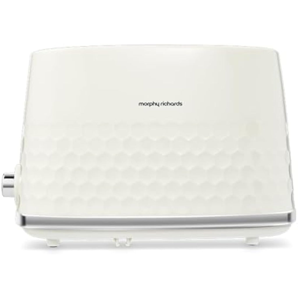 Morphy Richards Hive 2-Slice Toaster | Cream Gloss Finish | 220032