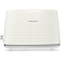 Morphy Richards Hive 2-Slice Toaster | Cream Gloss Finish | 220032