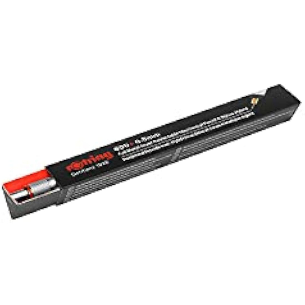 rOtring 800+ Mechanical Pencil & Stylus | 0.5 mm Silver Hexagonal Barrel