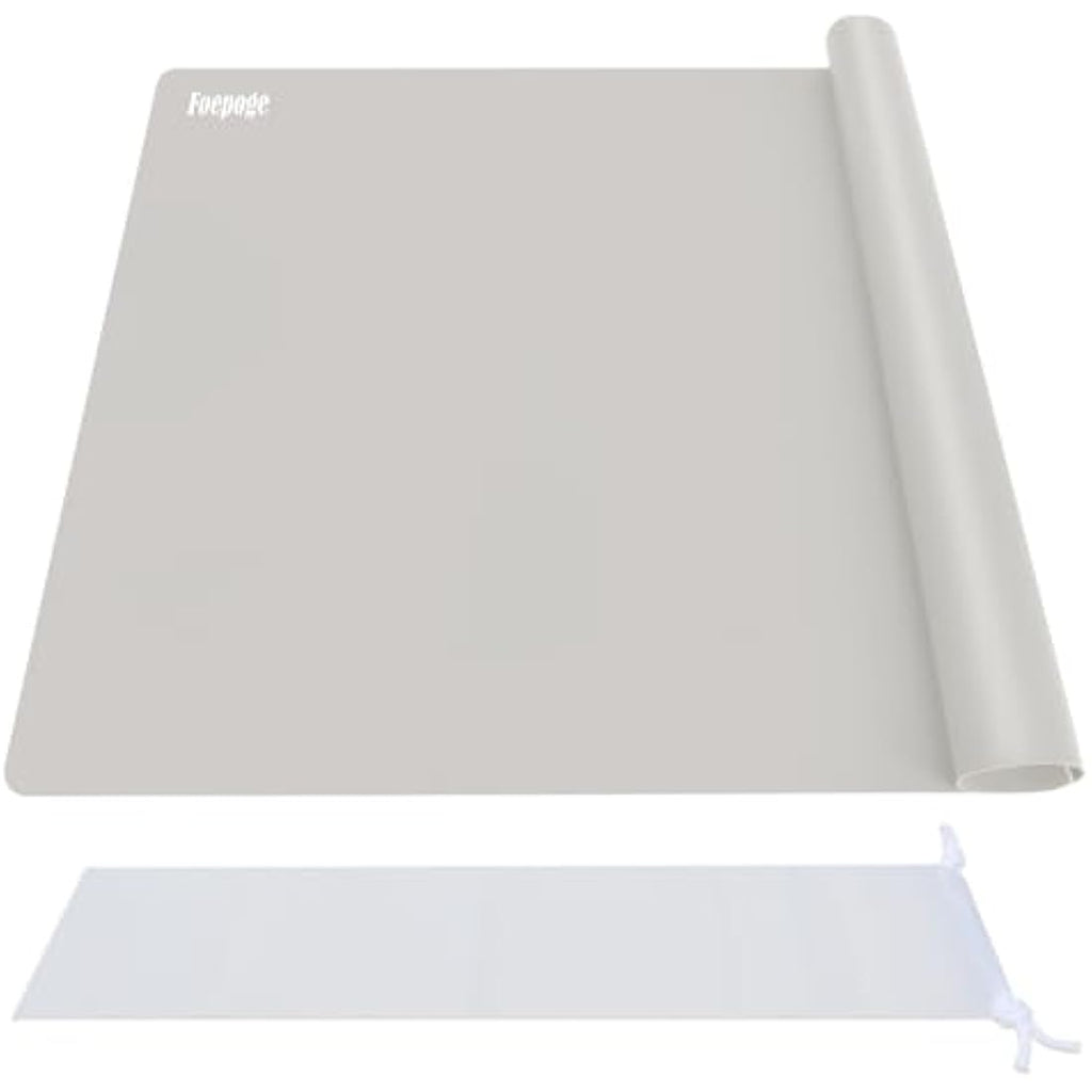 Foepoge Extra Large Silicone Craft Mat – 71x51cm Heat Resistant Grey