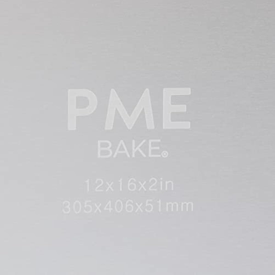 PME Aluminium Oblong Cake Pan – 12 x 16 x 2-Inch Deep Baking Tin