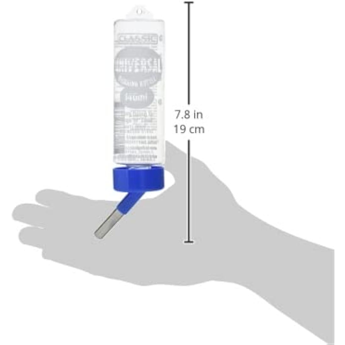 Small Animal Water Bottle – 140ml Plastic Pet Feeder