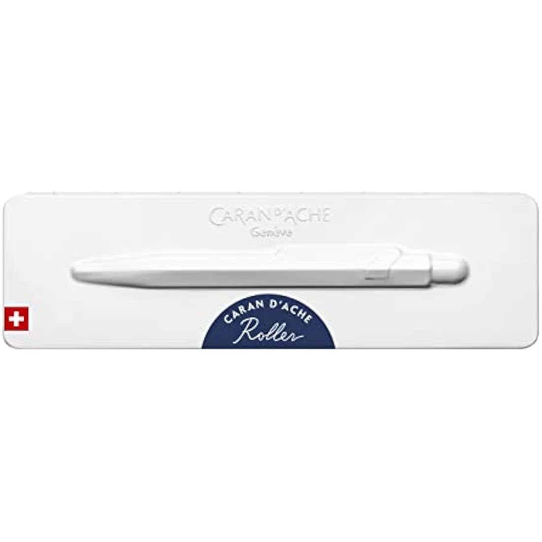 Caran d'Ache 849 Popline Ballpoint Pen – Blue Lacquered Aluminium