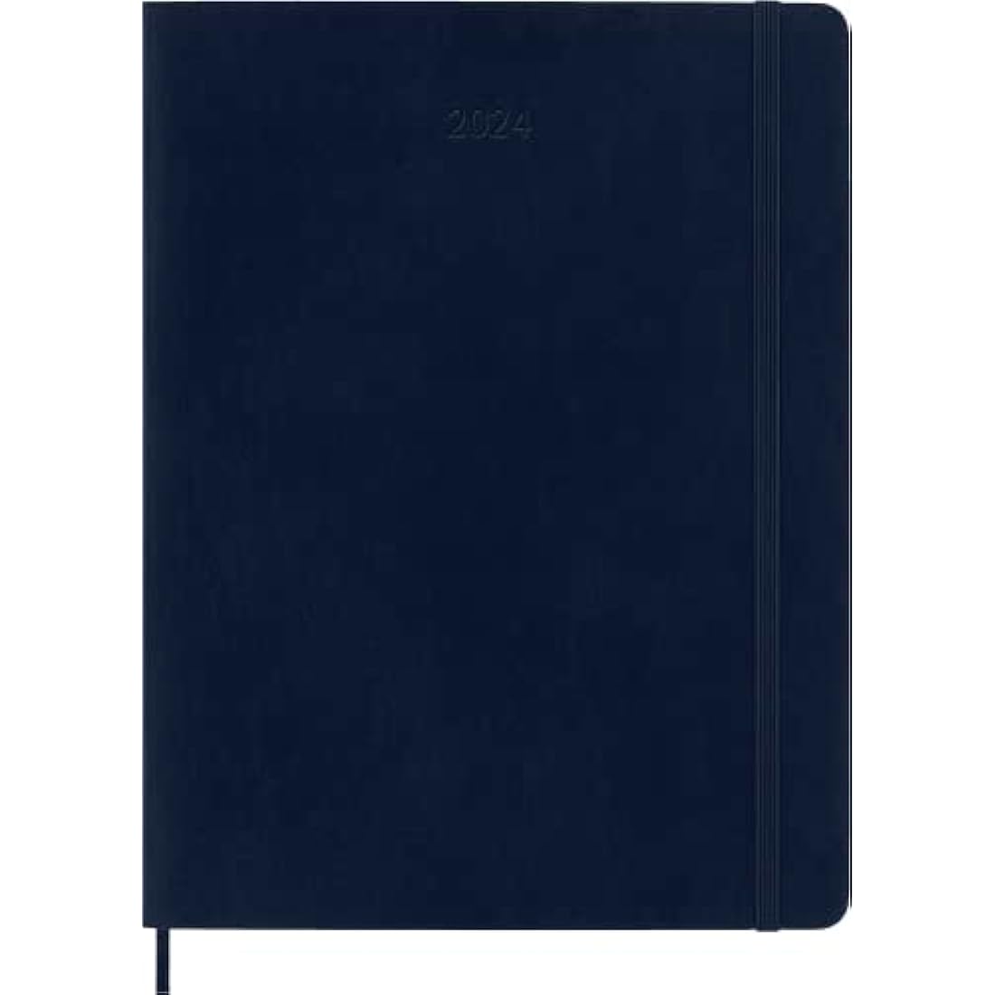 Moleskine 2024 Weekly Agenda | XL Soft Cover Planner – Sapphire Blue