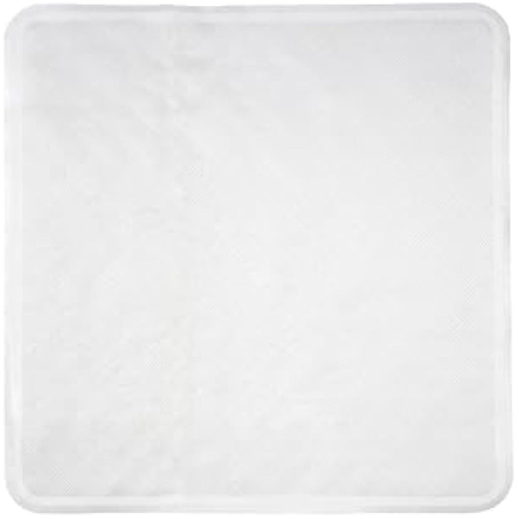 Croydex Rubagrip Square Shower Mat – Non-Slip Natural Rubber, 53x53cm