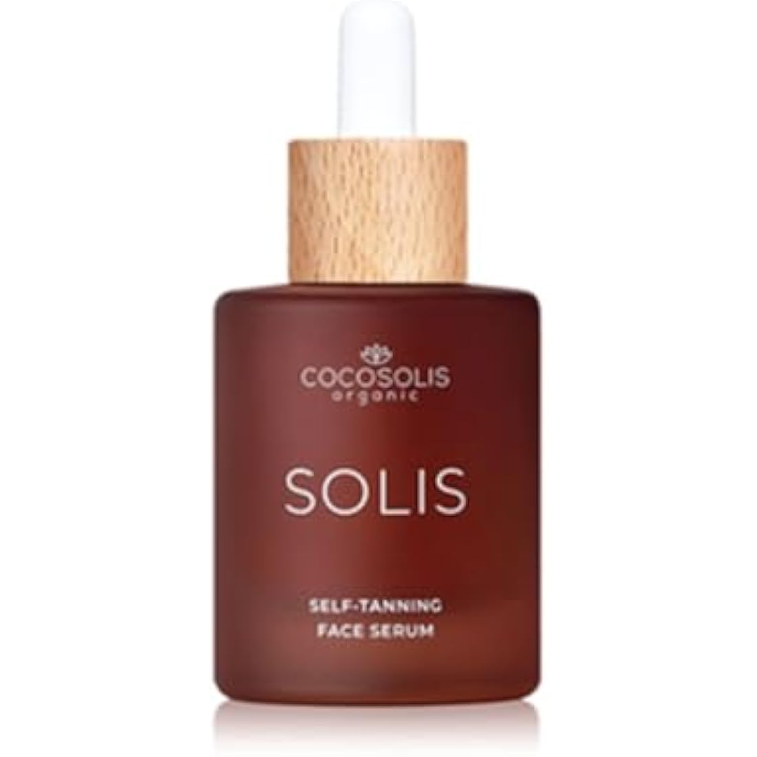 COCOSOLIS SOLIS Self-Tanning Face Serum – Hyaluronic Acid Glow Drops