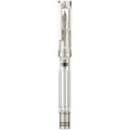 Asvine V200 Titanium Vacuum Fountain Pen - Extra Fine Nib, Clear Case