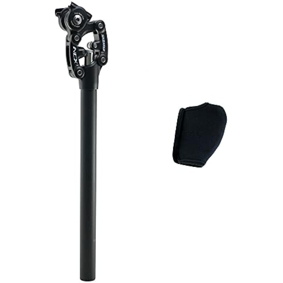 SR Suntour SP12 NCX Suspension Seatpost | 27.2x400mm with Cover