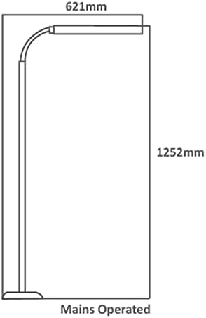 LED Floor Lamp – Dimmable Daylight Sewing Light SO1260