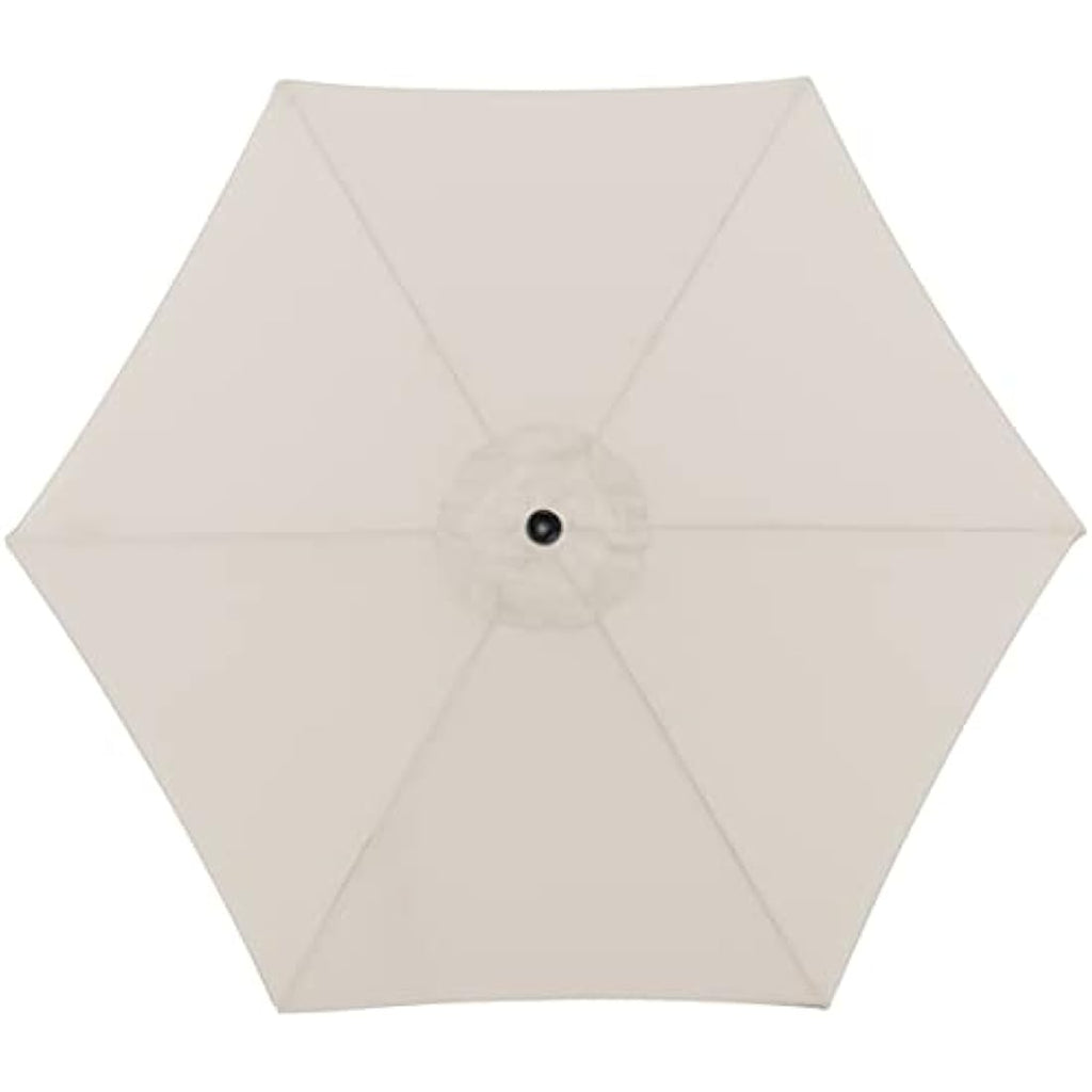 Doppler Jack Parasol 250 cm – Round Garden Umbrella with Crank Function