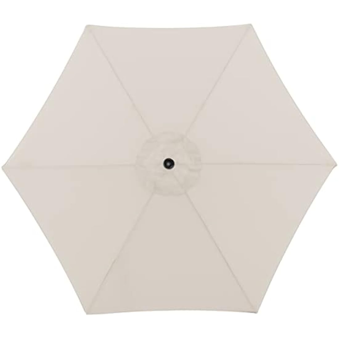 Doppler Jack Parasol 250 cm – Round Garden Umbrella with Crank Function