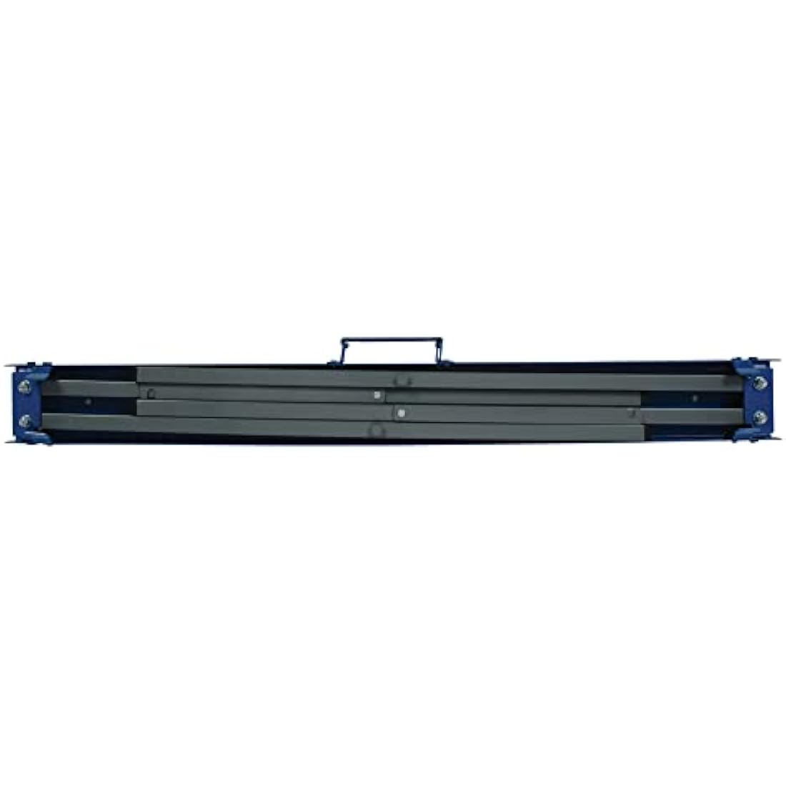 Silverline Metal Saw Horse Twin Pack – 125kg Folding Trestle, Blue