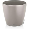 Lechuza CLASSICO Color 60 Self-Watering Planter | Sand Brown Poly-Resin
