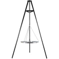 La Hacienda Tripod Grill – Adjustable Steel BBQ Firepit Accessory