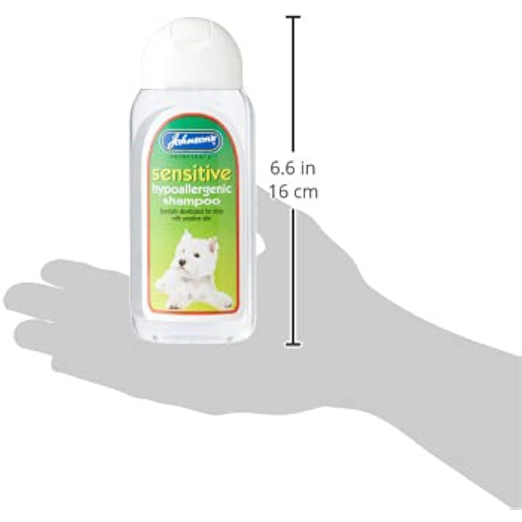 Johnson's Vet Hypo-Allergenic Dog Shampoo for Sensitive Skin - 200ml