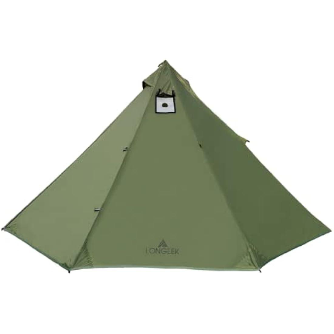 Longeek 2-Man Hot Tent | Ultralight Waterproof 4-Season Teepee with Porch