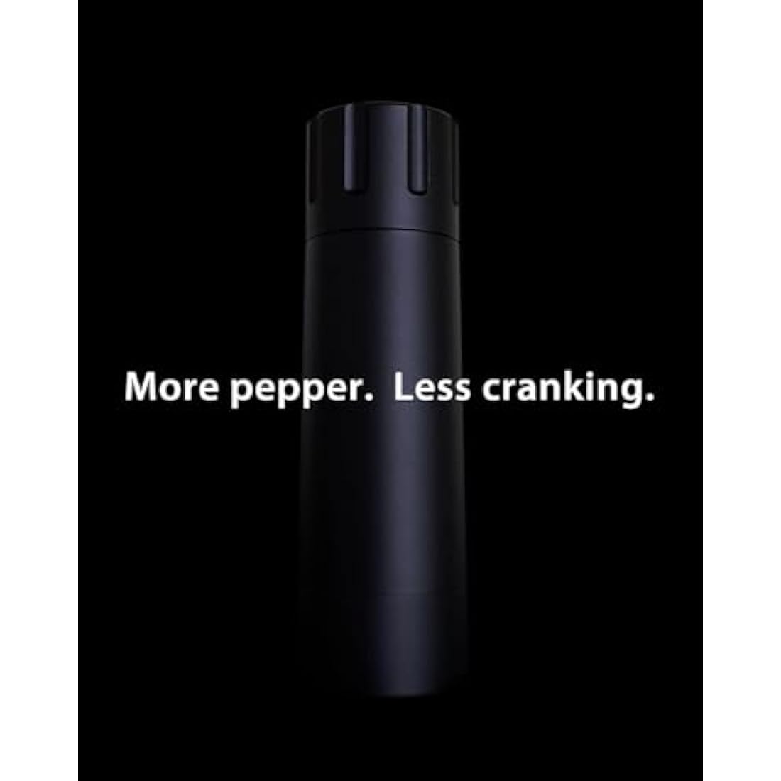 MannKitchen Pepper Cannon – High Output Professional Grade Pepper Mill