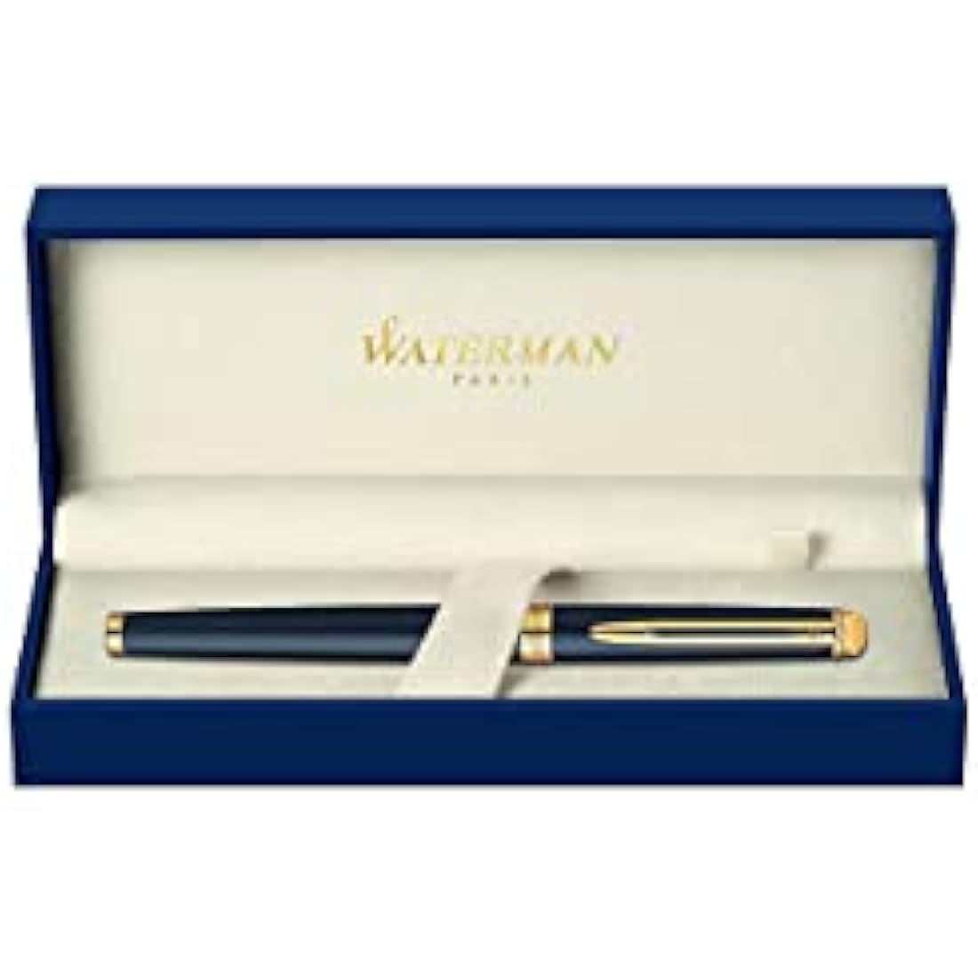 Waterman Hemisphere Rollerball Pen | Matte Black & 23k Gold Trim