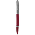Parker 51 Fountain Pen – Burgundy with Chrome Trim, Fine Nib