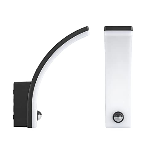 SEBSON LED Outdoor Wall Light with PIR Motion Sensor - 20W IP65 Cool White