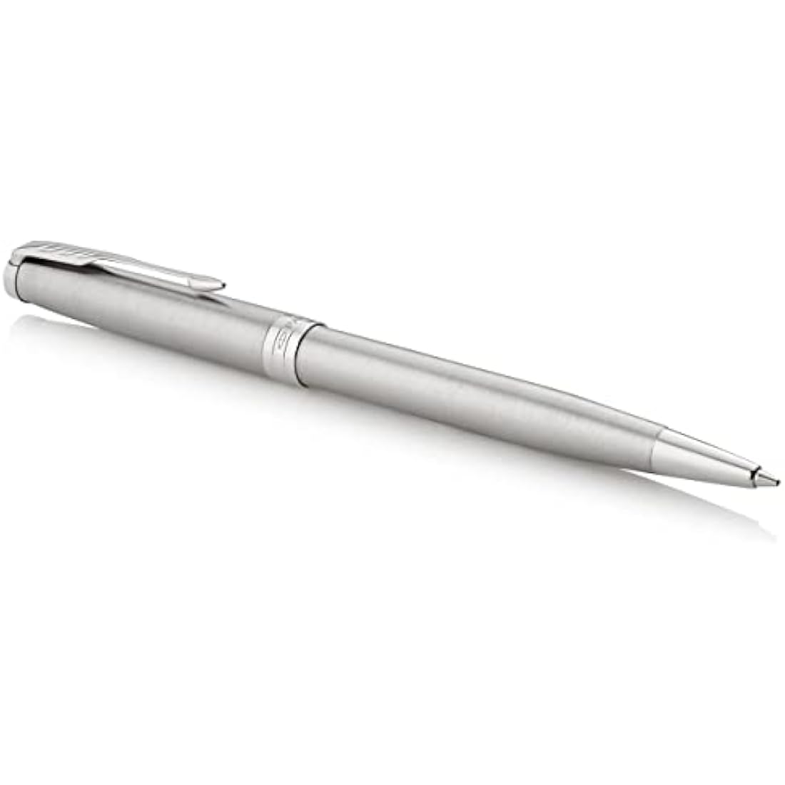 Parker Sonnet Ballpoint Pen – Stainless Steel with Palladium Trim