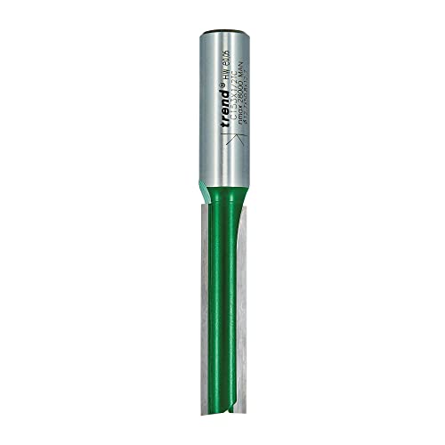 Trend CraftPro Straight Flute Router Cutter | 1/2 Inch Shank Carbide Bit